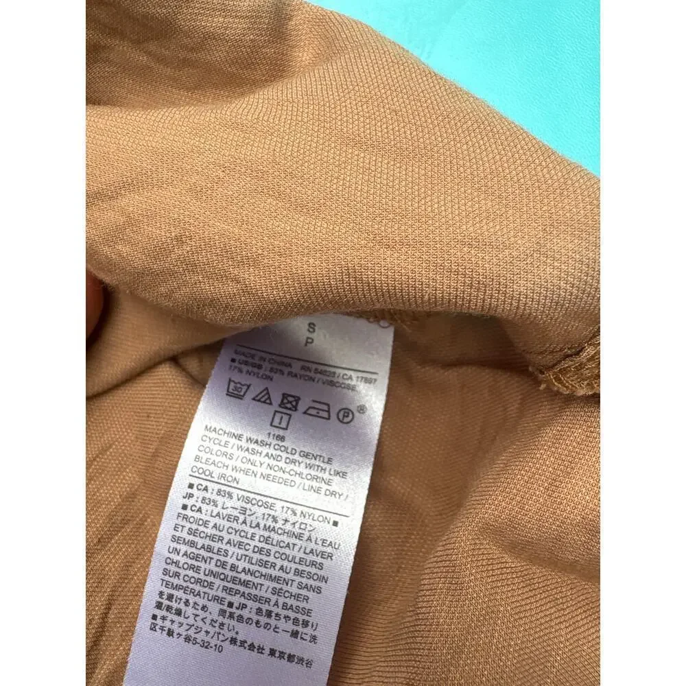 Men’s S Banana Republic Button Down Shirt Brown Casual Workwear